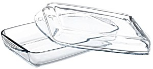 image of Moldes Marca Borcam Diseno-rectangular Vidrio Pyrex STL-59009