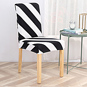 image of 10 Colors 2 / 4PCS Chair Protector Cover Slipcover, elastic Removable Washable Spandex Chair Cover For Hone Party Hotel Wedding Ceremony