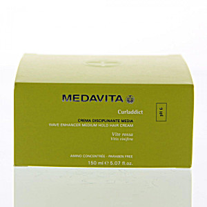 image of Medavita Curladdict Wave Enhancer Medium Hold Hair Cream, 150ML