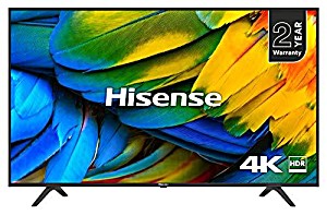 image of Hisense H43b7100uk 43-inch 4K Uhd HDR Smart TV With Freeview Play (2019)
