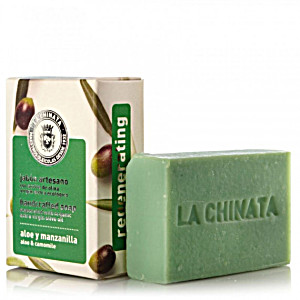 image of La Chinata Jabn Artesano Regenerador De Aloe Y Manzanilla