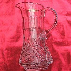 image of Zawiercie Crystal Wine Jug