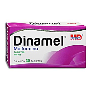 image of Dinamel 500 MG Con 30 Tabletas
