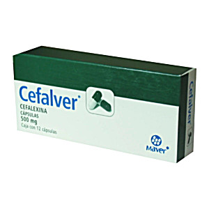 image of Cefalver Cap. 500 MG. Caja C / 12