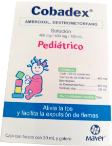 image of Cobadex Sol. Ped. 400 / 400 MG. / 100 ML. Caja C / Fco. C / 30 ML.