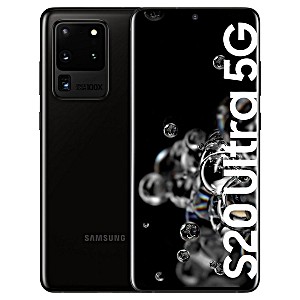 image of Samsung Galaxy S20 Ultra 5G Cosmic Black 128GB and 12GB Ram (SM-G988B)