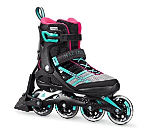 image of Rollerblade Macroblade 84 W Inliner Emerald Green / Cherry