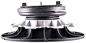 image of Jouplast - Self-levelling Adjustable Paving Riser - Ceramic / Porcelain Tiles & Concrete Paving / Patio Support - (pack of 10) (65-95MM)