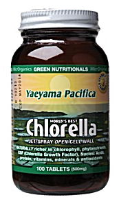 image of Green Nutritionals Chlorella (500MG) 200 Tabs