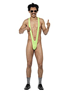 image of Tenue Borat Verte Manekini