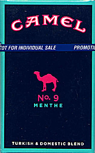 (22g) Camel no. 9 Menthol cigarettes 0.7oz (012300356947)