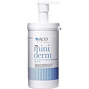 image of Miniderm, Krm 20 % (med Pump) 500 GR