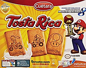 image of Cu Tara Tosta Rica Galletas 570 G