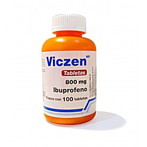 image of Viczen (ibuprofen) 800 MG 100 Tabs