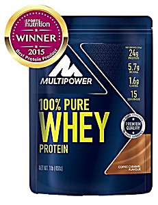 image of Multipower 100% Whey Protein Strawberry Cream, Pulver