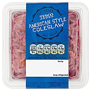 image of Tesco American Coleslaw