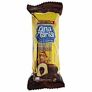 image of Bolo Ana Maria Cobertura Chocolate 42G