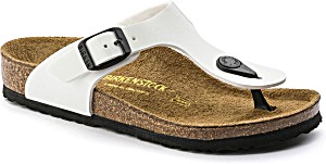 image of Birkenstock Gizeh Weiss Lack