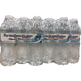 image of Farm & Home Supply 16.9oz Bottled Spring Drinking Water 24 Pack