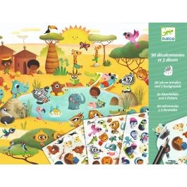 image of Dcalcomanies - Savane, Desert Et Ple Nord