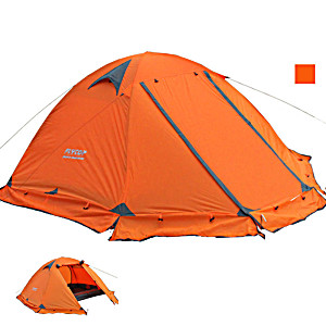 image of Portable Folding Waterproof Tent Easy Setup Lightweight 4 Seasons Tent For Outdoor Camping Hiking 2 Person