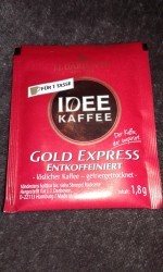 image of Idee Kaffee Gold Express Entkoffeiniert J. J. Darboven 1.8 G