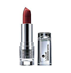 image of Lakme Enrich Satin Lip Colour, 4.3 G Shade M455