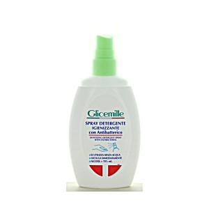 image of Glicemille Detergente Igienizzante Spray Con Antibatterico 75ML