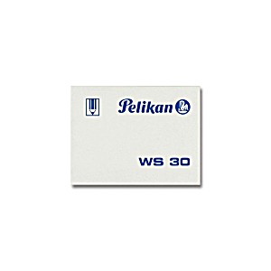 Borrador pelikan ws20 blanco pza 30pk (7501015200995)