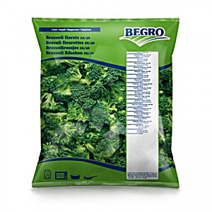 Begro broccoli florets 1kg (5413508016018)