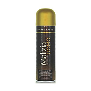image of Malizia Uomo Schiuma Da Barba Argan E Karite' 300 ML