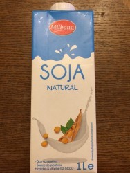 image of Soja Milch (bebida Soja) Lidl, Natur