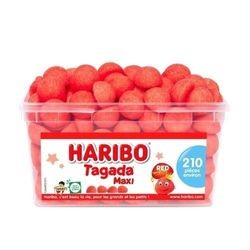 Upc Haribo Fraise Maxi ada Boite De 210 Pieces