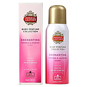 image of Cussons Imperial Leather Body Perfume Collection Enchanting Freesia Jasmine- 2PK (2 X 120ML)