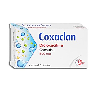 image of Coxaclan 500 MG Con 20 Cpsulas