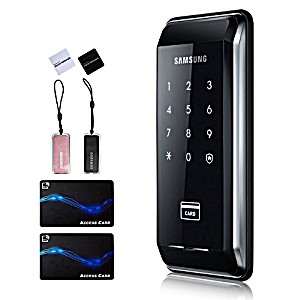 image of Samsung SHS-2920 Ex Smart Door Lock + 6 RF Keytags, English Interface & Manual, Applicable Door Thickness 38-80MM