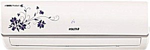 image of Voltas 1.5 Ton 3 Star Inverter Split Ac (copper, 183V SZS Floral, White)