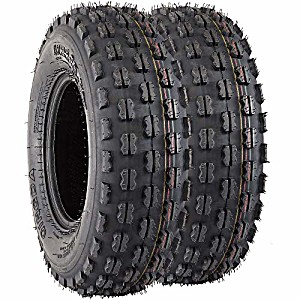 image of Vanacc 22X8-10 22X8X10 Atv Utv Tires 4 PR Set of 2 Tubeless