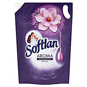 image of Softlan Aroma Therapy Relax Fabric Conditioner Refill 1.5 Litre