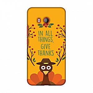 image of HTC U11 Case, Premium Handcrafted Printed Designer Hard Shockproof Case Back Cover For HTC U11 - Wise Turkey 1