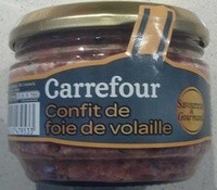 image of Confit De Foie De Volaille Carrefour 180 G