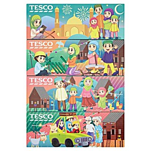 image of Tesco Facial Tissue 2 Ply 150 Sheets X 4 Boxes