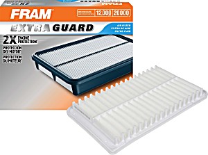 image of Ca9360 Extra Guard Rigid Panel Air Filter, Provides 2X the Engine Protection By Fram