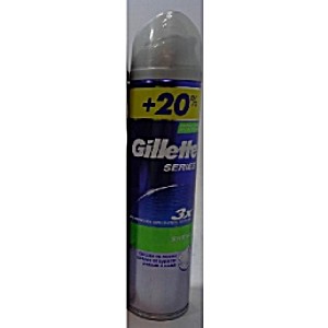 Пена для бритья Gillette sensit.Skin 200мл (3014260284220)