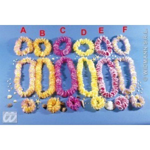 image of Deluxe Fabric Hawaii Set Accessory For Tropical Hawiian Fancy Dress