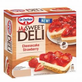 image of Dr. Oetker My Sweet Deli Cheesecake Strawberry 550 G