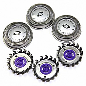image of New! 3X Replacement Shaver Head Shaver Blade For Philips Norelco 700RL, 705RL, 710RL, 715RL, 720RL, 725RL, 750RL, 800RX, 805RX