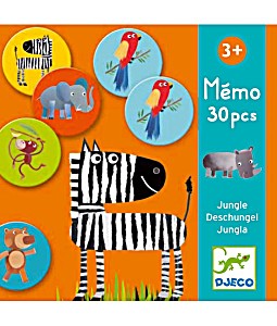 image of Lernspiel Memo Im Dschungel