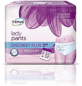 image of Tena Lady Pants Discreet Plus M 12 STK