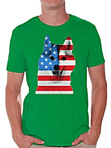 image of Awkward Styles American Flag Husky Dog Shirts For Men American Patriotic T Shirt Tops Usa Flag Shirts 4TH of July Gifts For Husky Dog Owners Red White and Blue Independence Day Tee Shirts For Him